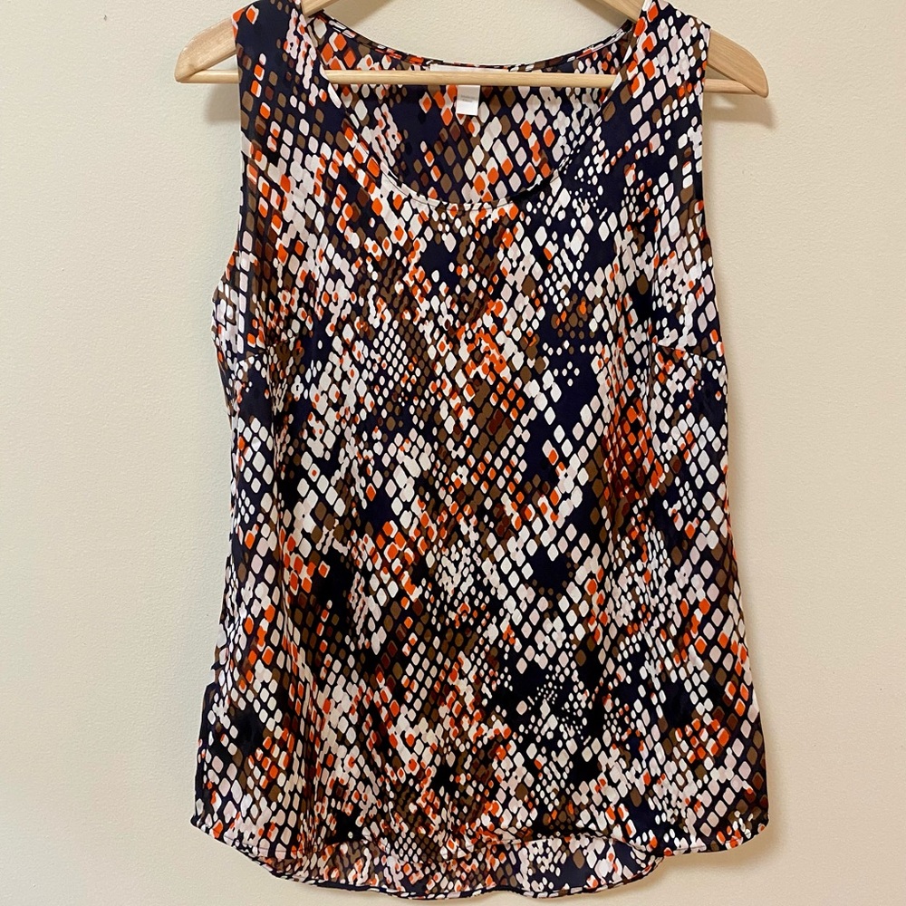 Hugo Boss Silk Sleeveless Blouse